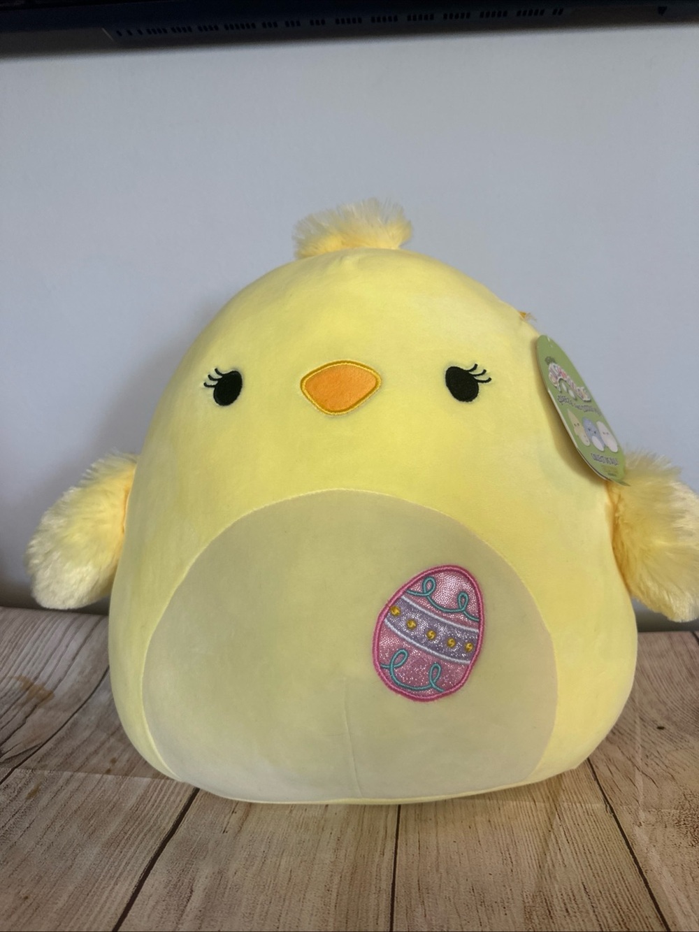 Plush Yellow Chick Pet Aimee 12” Soft Easter Egg Accent Squishmallows